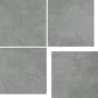 Graue Feinsteinzeug Terrassenplatten Station Iron, 60x60 cm, 2 Stück, R11 Rutschhemmung.
