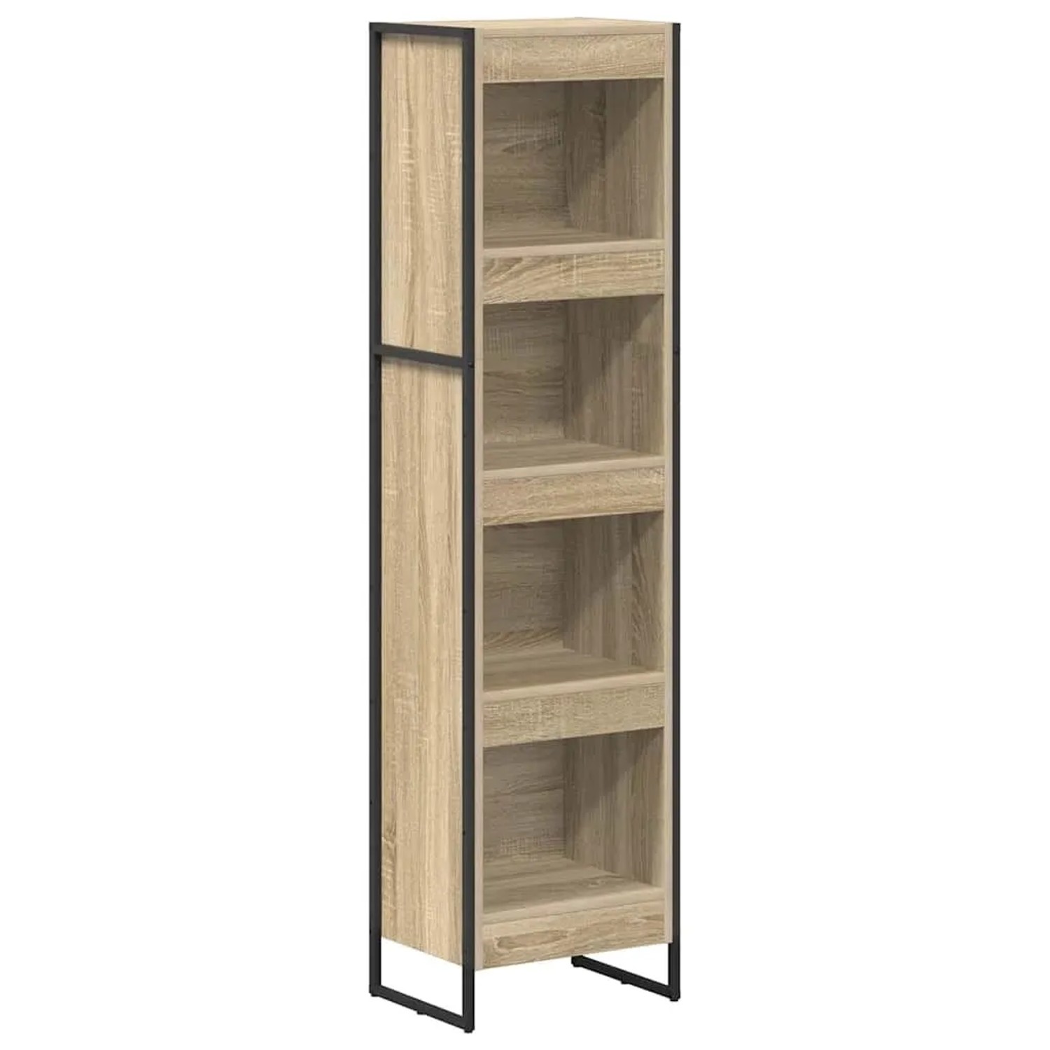 vidaXL Bücherregal Sonoma 80 x 30 x 155 cm Holzwerkstoff 886373 günstig online kaufen