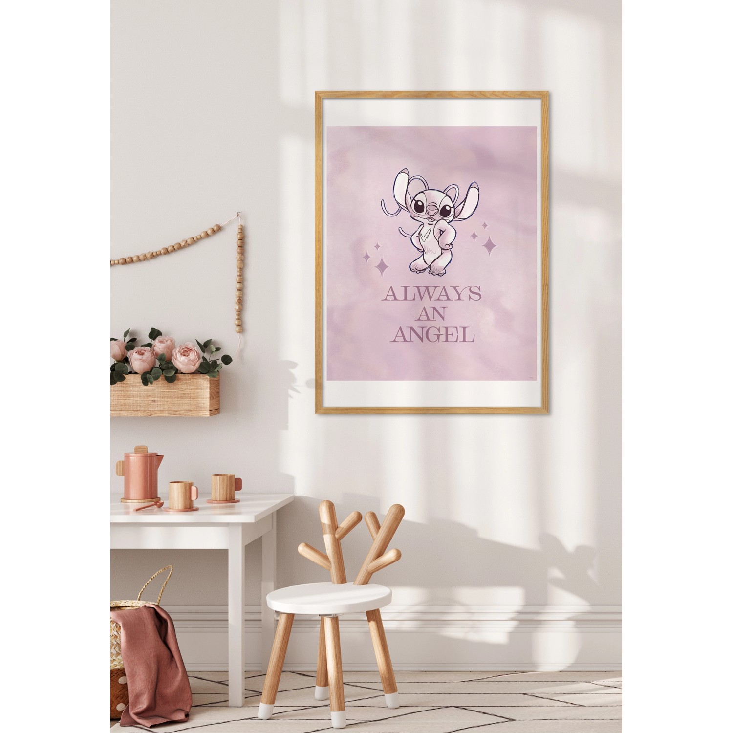 Komar Wandbild Stitch Always an Angel 50 cm x 70 cm günstig online kaufen