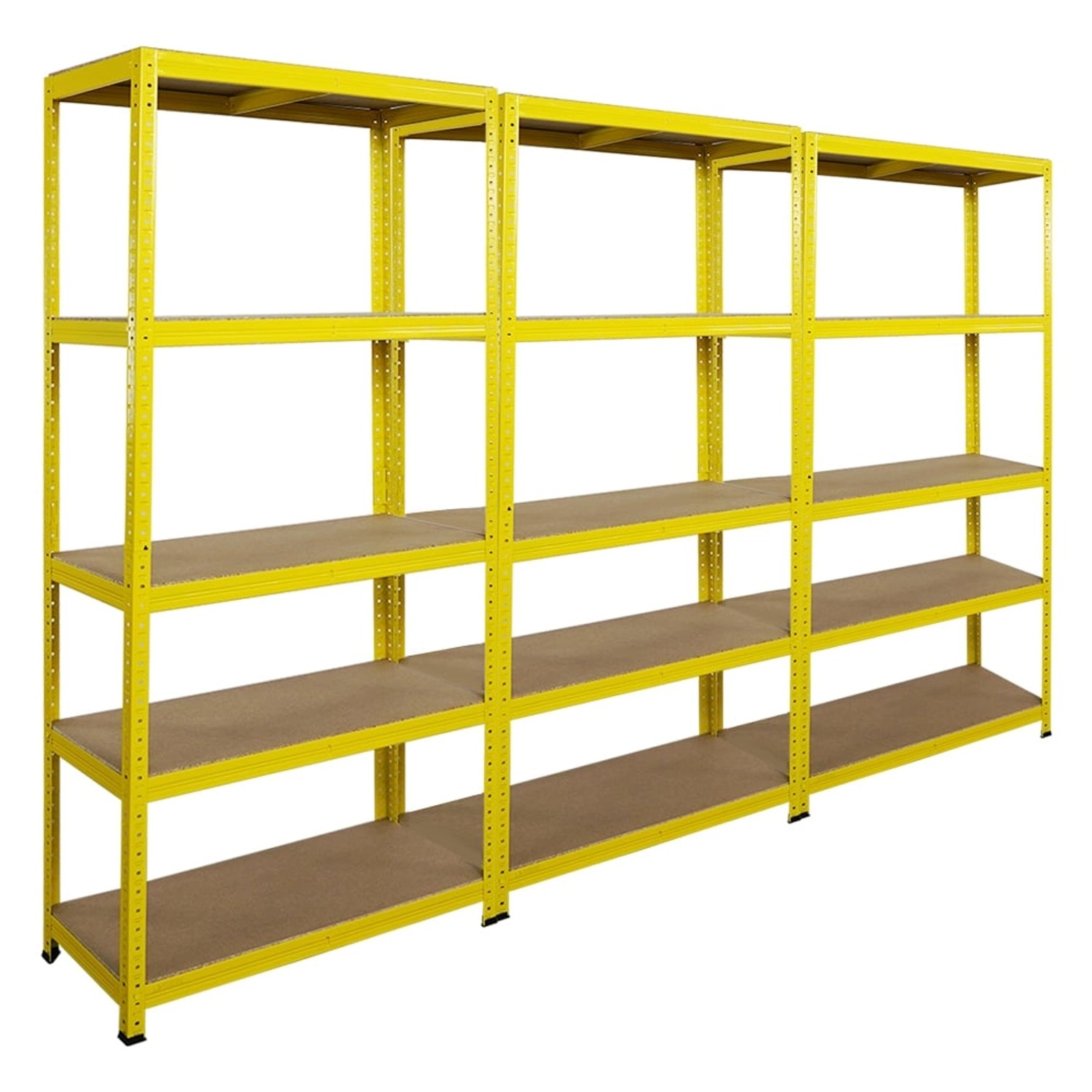 PROREGAL 3er Schwerlastregal YELLOW BEE Set HxBxT 180x90x40cm Fachlast 175k günstig online kaufen
