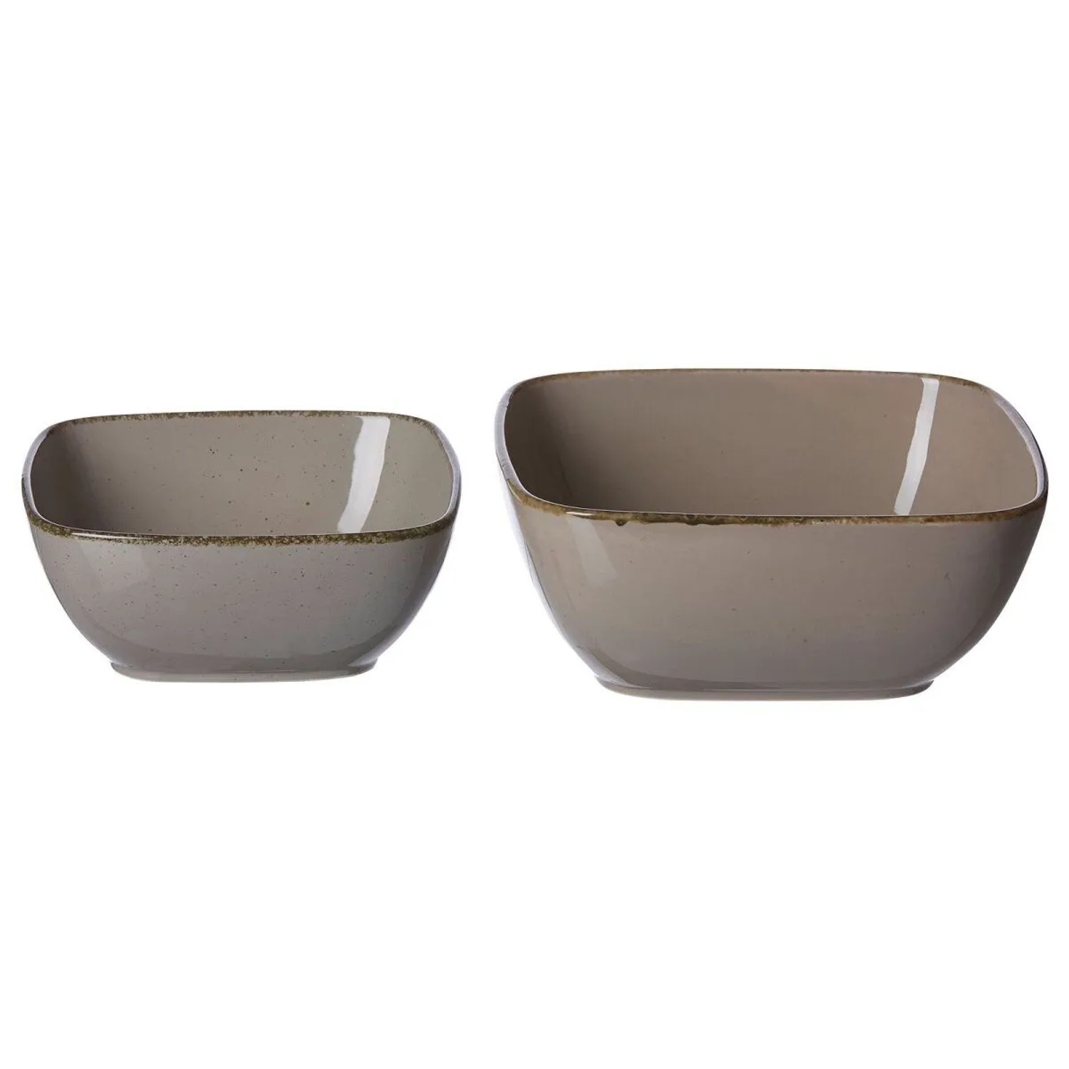 Ritzenhoff & Breker Casa Servierschalen-Set 2-teilig Nougat