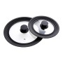 Gourmesto Deckel-Set Black Line Schwarz, 2-teilig