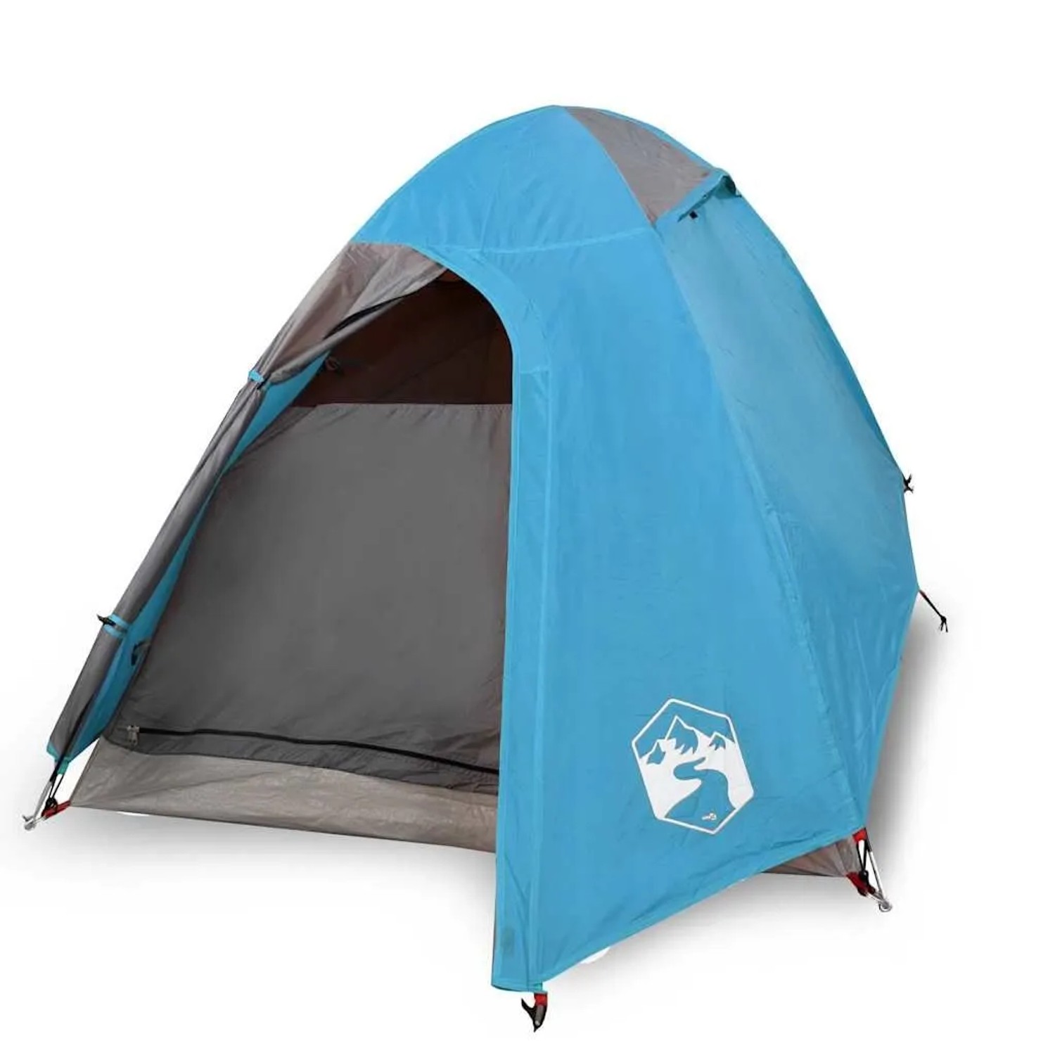 Furnicato Campingzelt Kuppel Blau 214 X 130 X 107 Cm