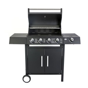El Fuego Gasgrill San Angelo mit 4+1 Brennern, Unterschrank und Seitenablage.