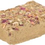 Trixie Lehmstein mit Blüten, 100g, Nager-Snack aus Naturlehm mit Blütenblättern.