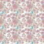Komar Vlies Fototapete Cinderella Blossom, 200x280 cm, mit Blumenmuster und Cinderella Motiv.