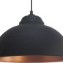 Eglo Pendelleuchte Truro2 in Schwarz-Kupfer, Vintage-Look für Wohn- und Esszimmer.