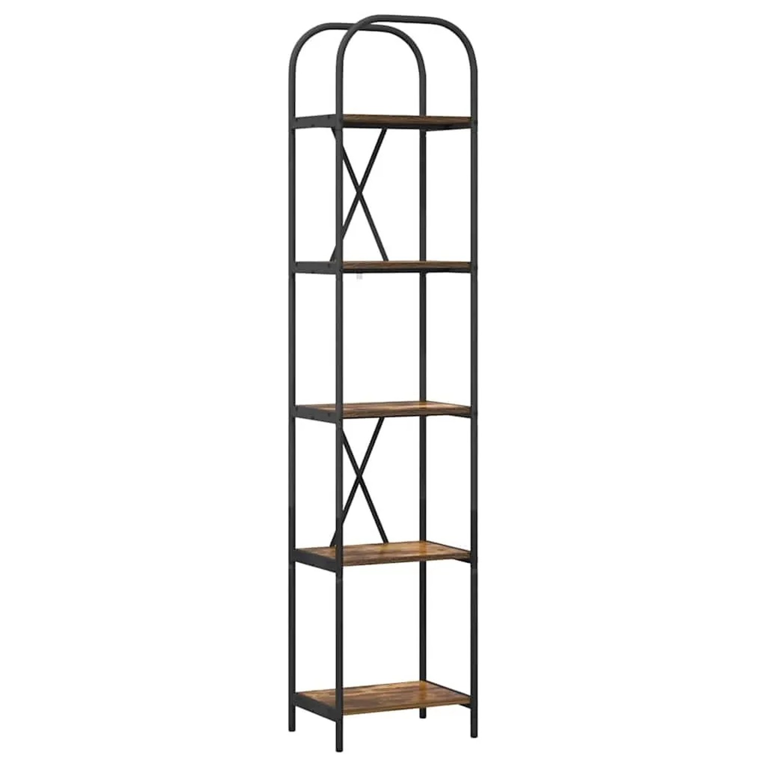 vidaXL Bücherregal Geräucherte Eiche 40 x 30 x 183 cm Holzwerkstoff 879871 günstig online kaufen