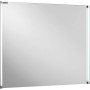 Fackelmann Spiegelelement 80,5 cm mit LED-Line Beleuchtung für Badezimmer.