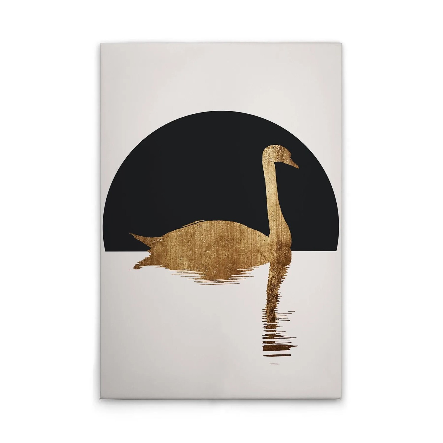 Tadessi Leinwandbild - M1-No.50660 - Schwan - 40 x 60 cm - Querformat
