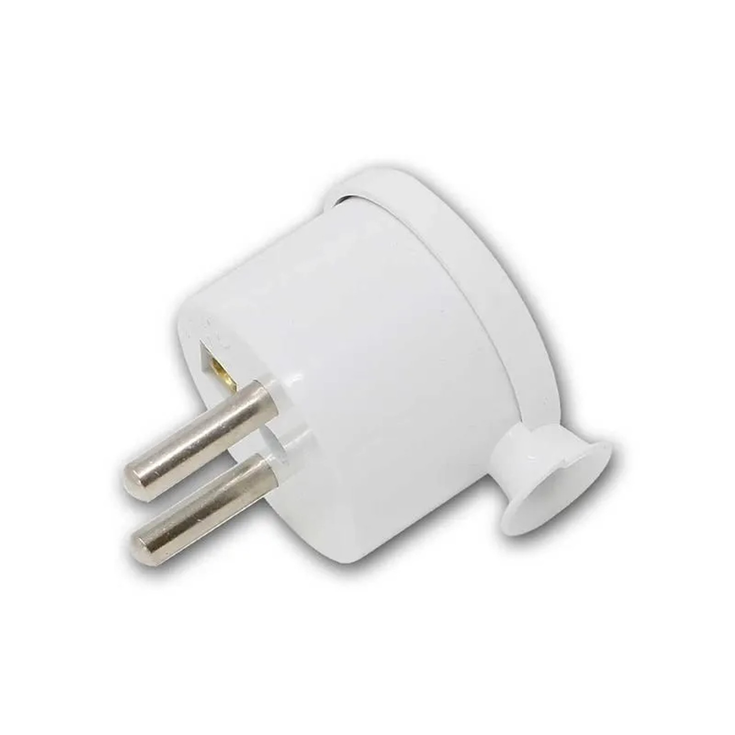 world-trading-net Schutzkontakt Winkel-Stecker WTN-III Weiß 2P+Z