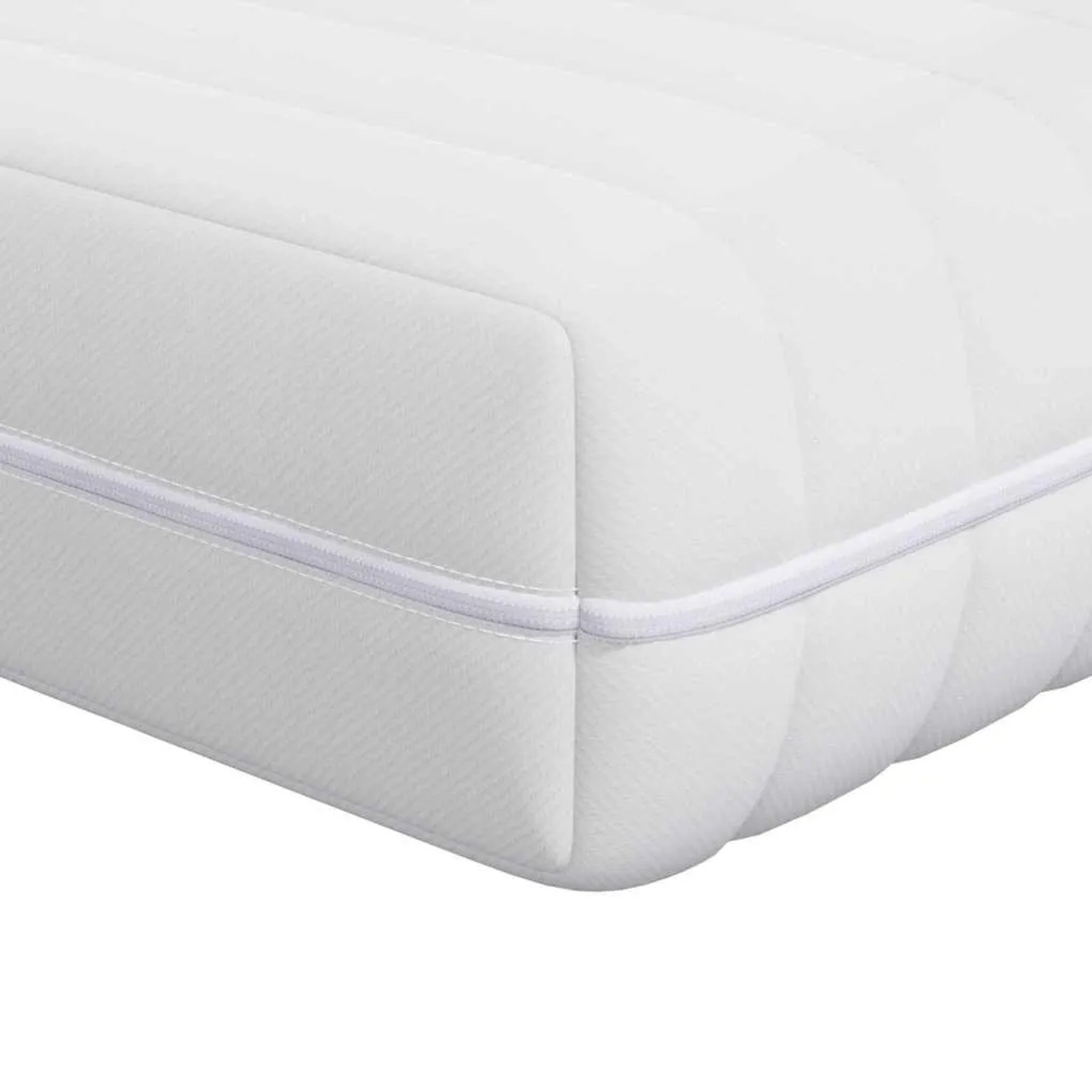 vidaXL Matratze mit Kokosnusschicht Weiß 120 x 200 cm Taschenfeder 4106431
