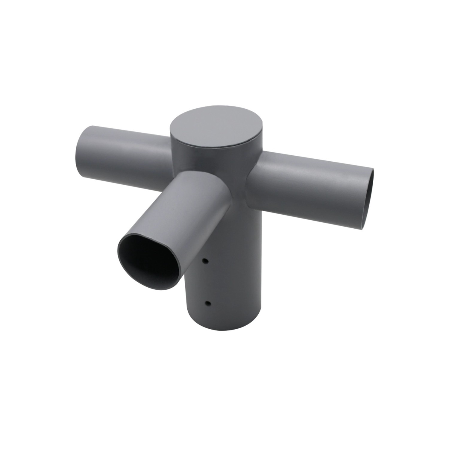 Thumbnail - ENOVALITE Straßenleuchten Adapter 3-Fach 80 zu 60mm Grau Fix