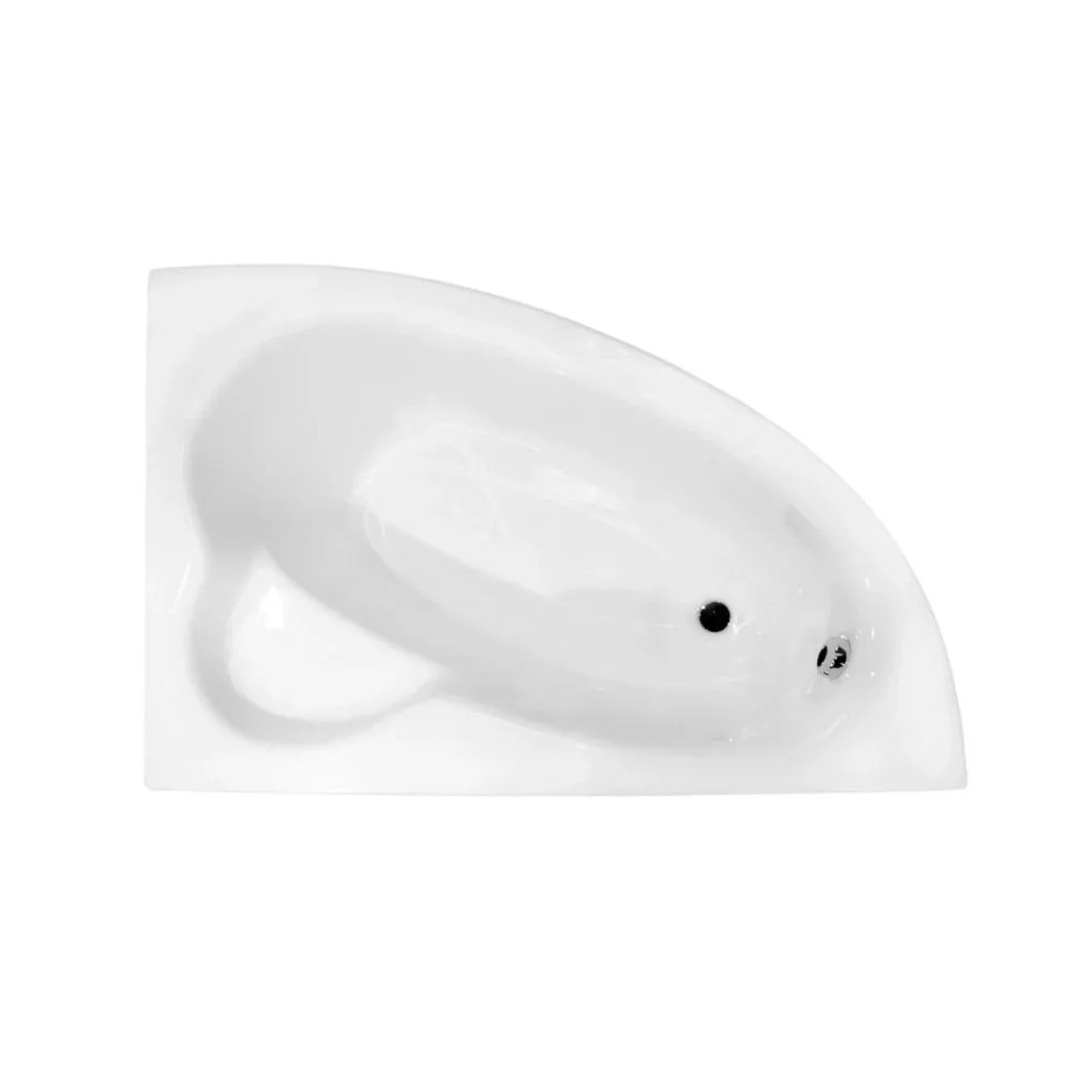 Bad Land Eckbadewanne 150x100 Rechts inkl. Ablauf & Füße