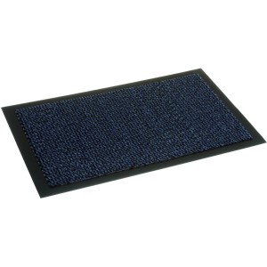 Astra Sauberlaufmatte Saphir, 40x60 cm, blau meliert, Fußmatte für den Innenbereich.