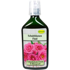 Schacht Schnittblumen-Fluid 350ml für langanhaltende Frische und Blütenpracht.