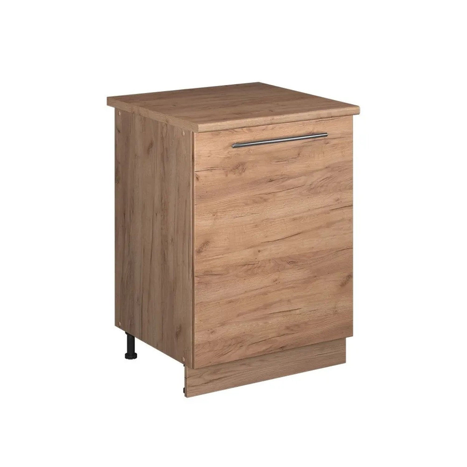 Vicco Küchenunterschrank Fame-Line Goldkraft Eiche/Goldkraft Eiche 60 x 82 1 Tür mit Arbeitsplatte Art Nr 65195