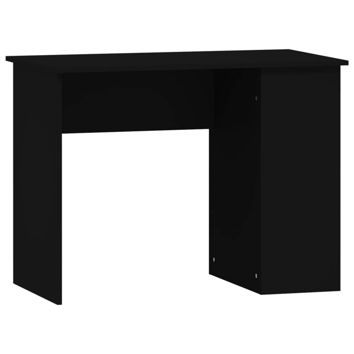 vidaXL Schreibtisch Schwarz 100x55x75 cm Holzwerkstoff 823025 günstig online kaufen