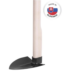 PROREGAL Hacke mit Holzstiel, 370g, für Gartenarbeiten.