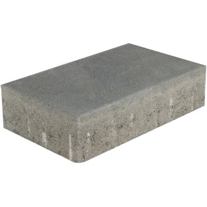 Grauer EHL Pflasterstein Veria, 20x30x8 cm, für Garten- und Wegebau.