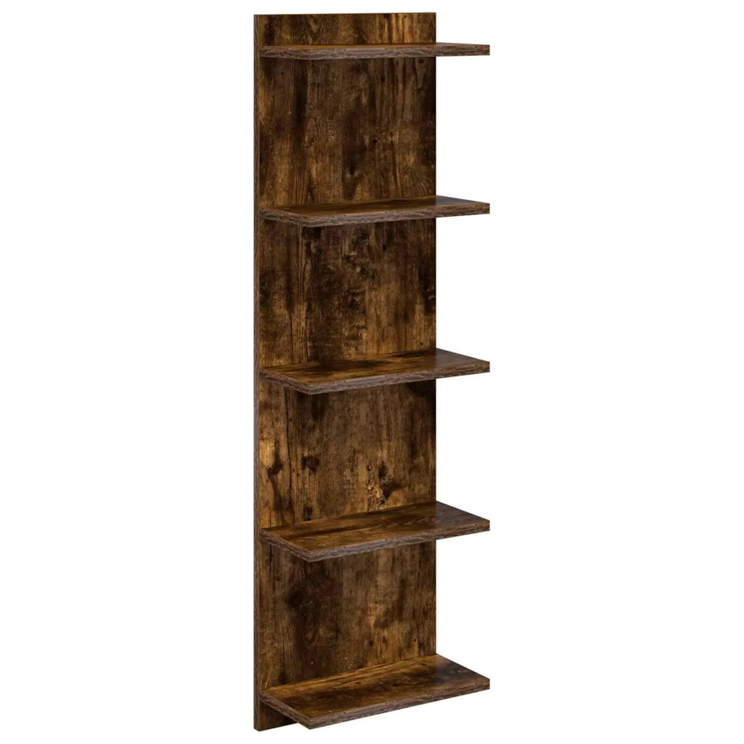 vidaXL Wandregal Raucheiche 30 x 15 x 100 cm Holzwerkstoff 8012404