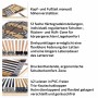 Matratzen Perfekt Lattenrost 42 Leisten 80x200cm Verstellbar 7 Zonen bis 200 kg_4
