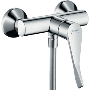Hansgrohe Focus Brausemischer Aufputz mit langem Griff, Chrom.