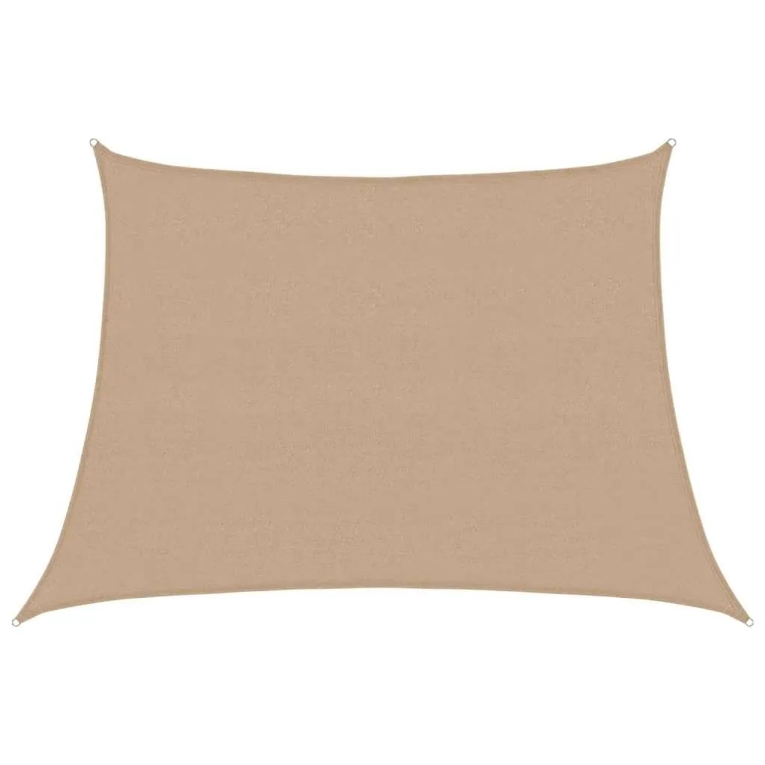 Furnicato Sonnensegel 160 G M² Taupe 4 5x3 M Hdpe