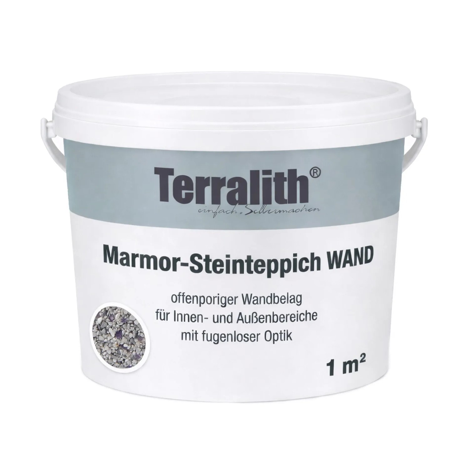 Terralith Edelsteinteppich Wand Amethyst Nebula für 1 m²