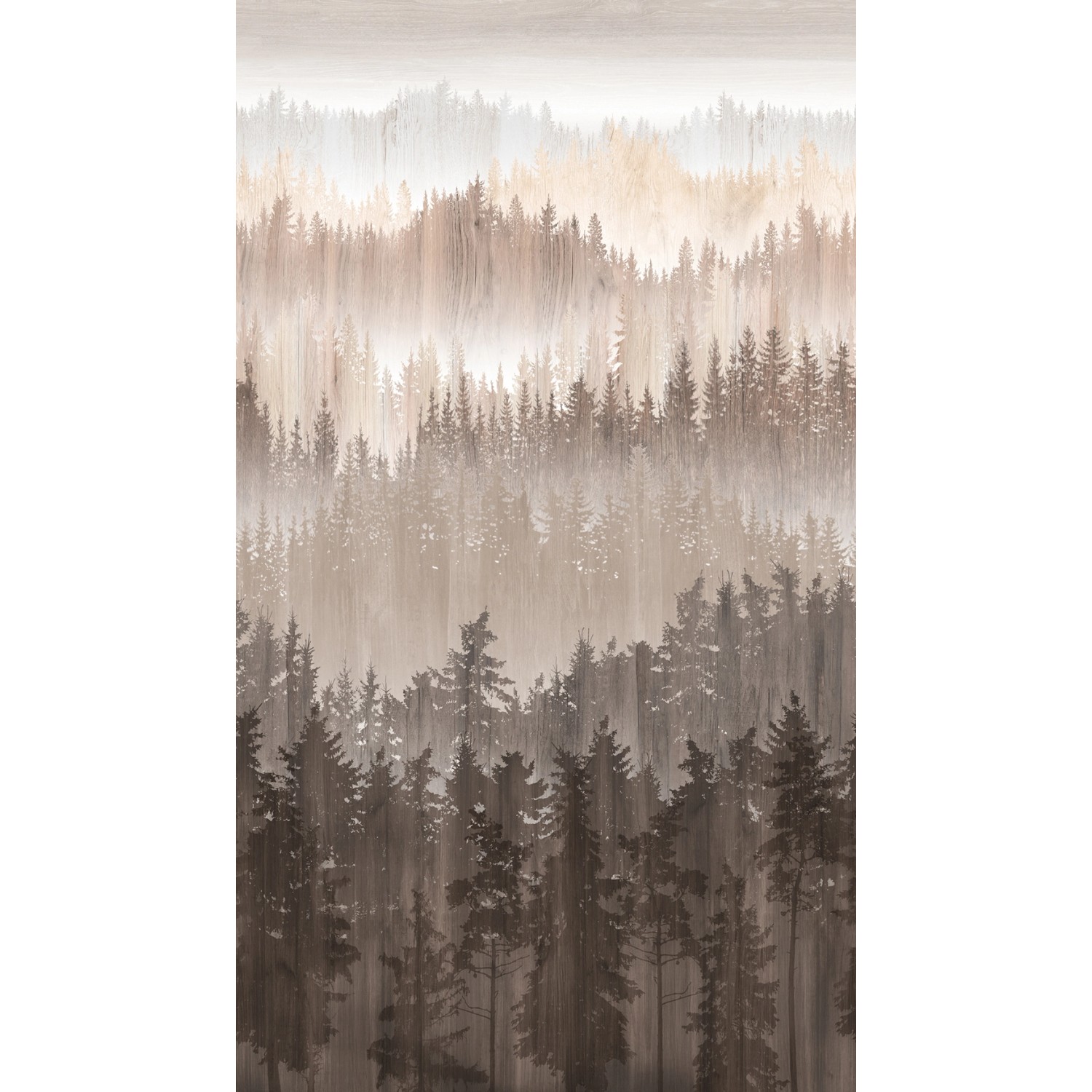 AS-Creation Fototapete Vlies Wald Braun-Beige günstig online kaufen