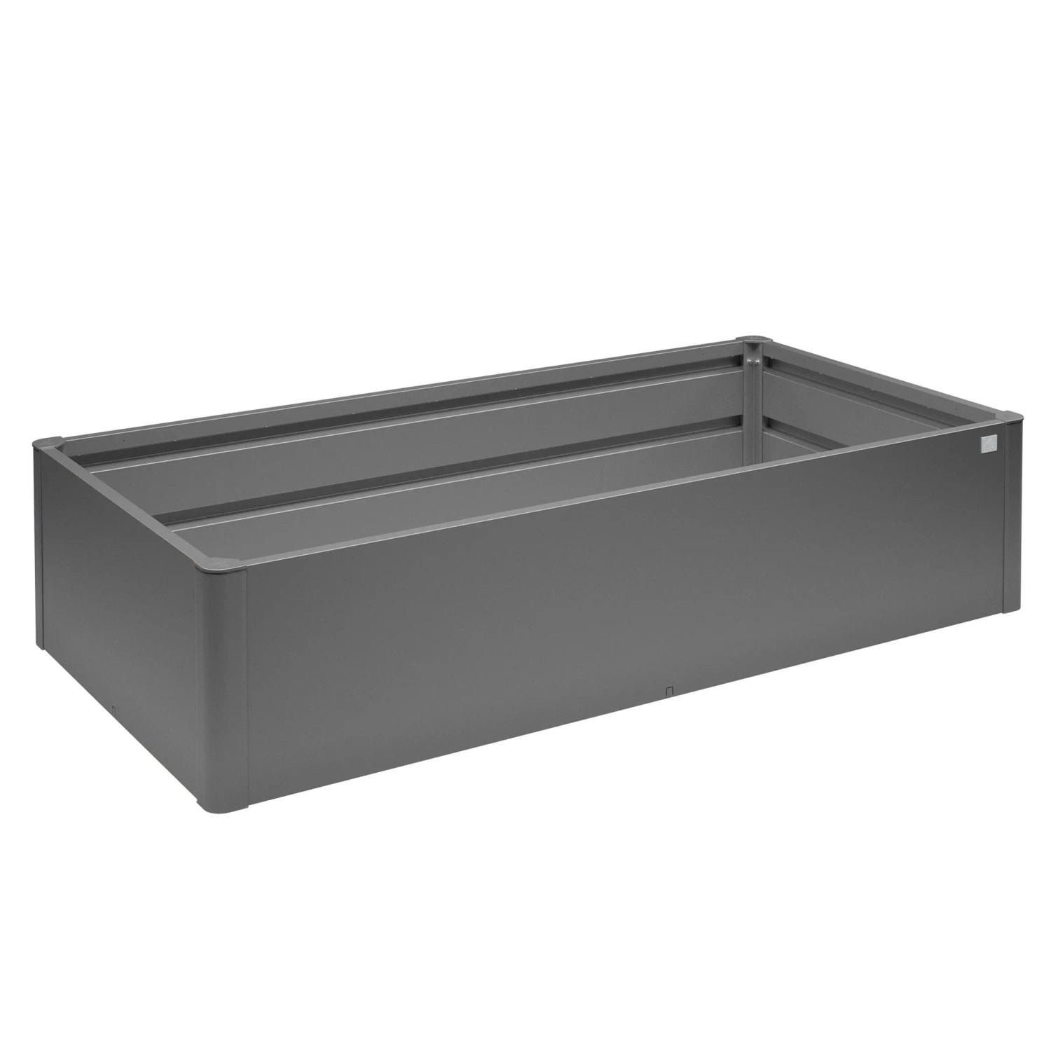 Biohort Hochbeet Mini 201,6 cm x 103,1 cm x 45 cm Dunkelgrau-Metallic