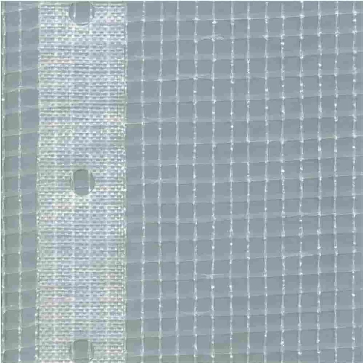 Klasebo Gitterplane für Gerüste 3,20 x 40 m 200 g/m² Weiß Transluzent