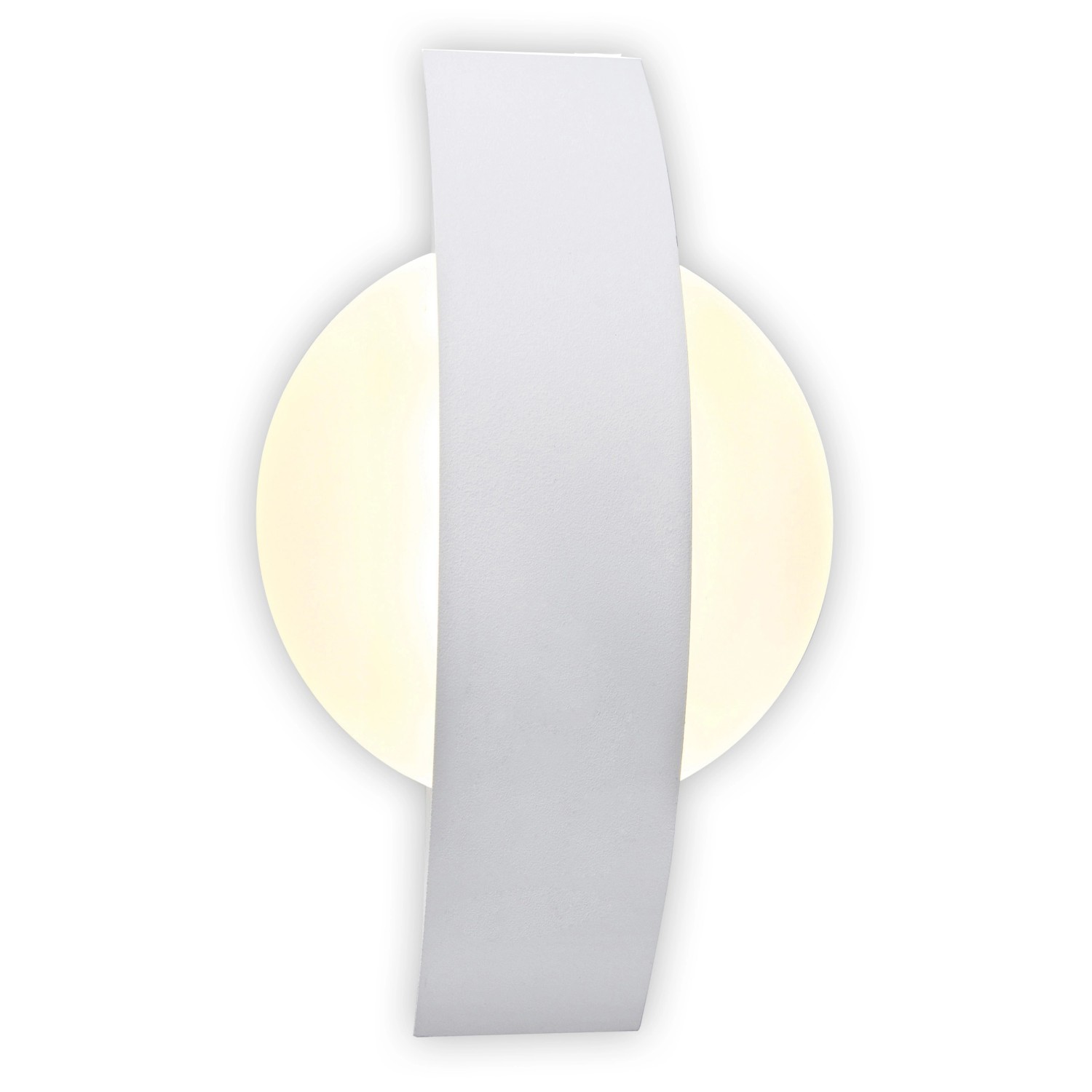 Näve LED-Wandleuchte Stan Weiß 24 cm günstig online kaufen
