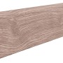 Sockelleiste Eiche Veneto Crema, 58 mm hoch, zur einfachen Montage mit Leistenclips.