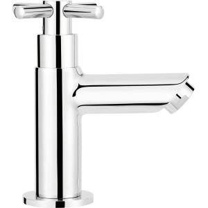 baliv Kaltwasserventil KV-5130 Chrom, Waschtischarmatur mit Kreuzgriff.