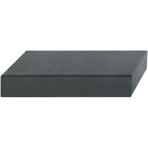 Blockstufe aus Beton, anthrazit, 100x34x15 cm, für Außentreppen.