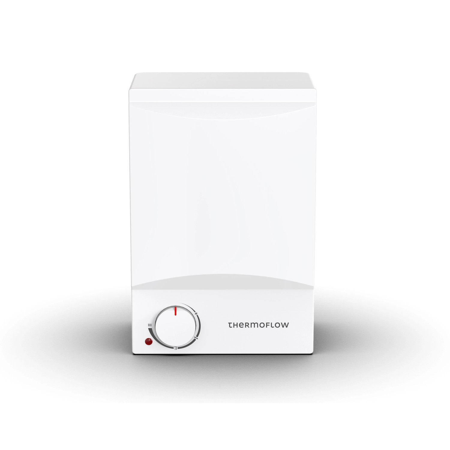 Thermoflow OT5N Obertischspeicher, 5 Liter, weiß. Warmwasserspeicher für Handwaschbecken und Küchenspülen.