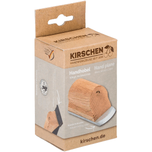 Kirschen Handhobel Flatfix 95 x 50 x 4,5 mm Runde Schneide Rotbuche