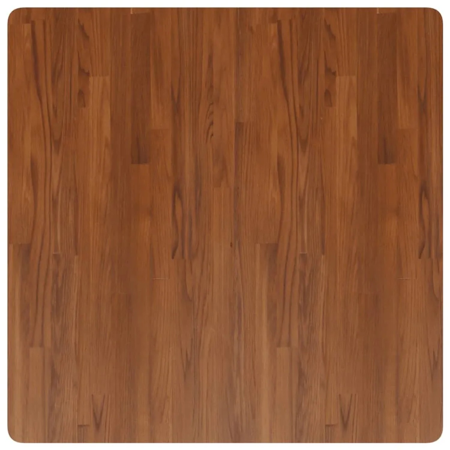 vidaXL Tischplatte Quadratisch Dunkelbraun 90x90x1,5cm Eiche Behandelt