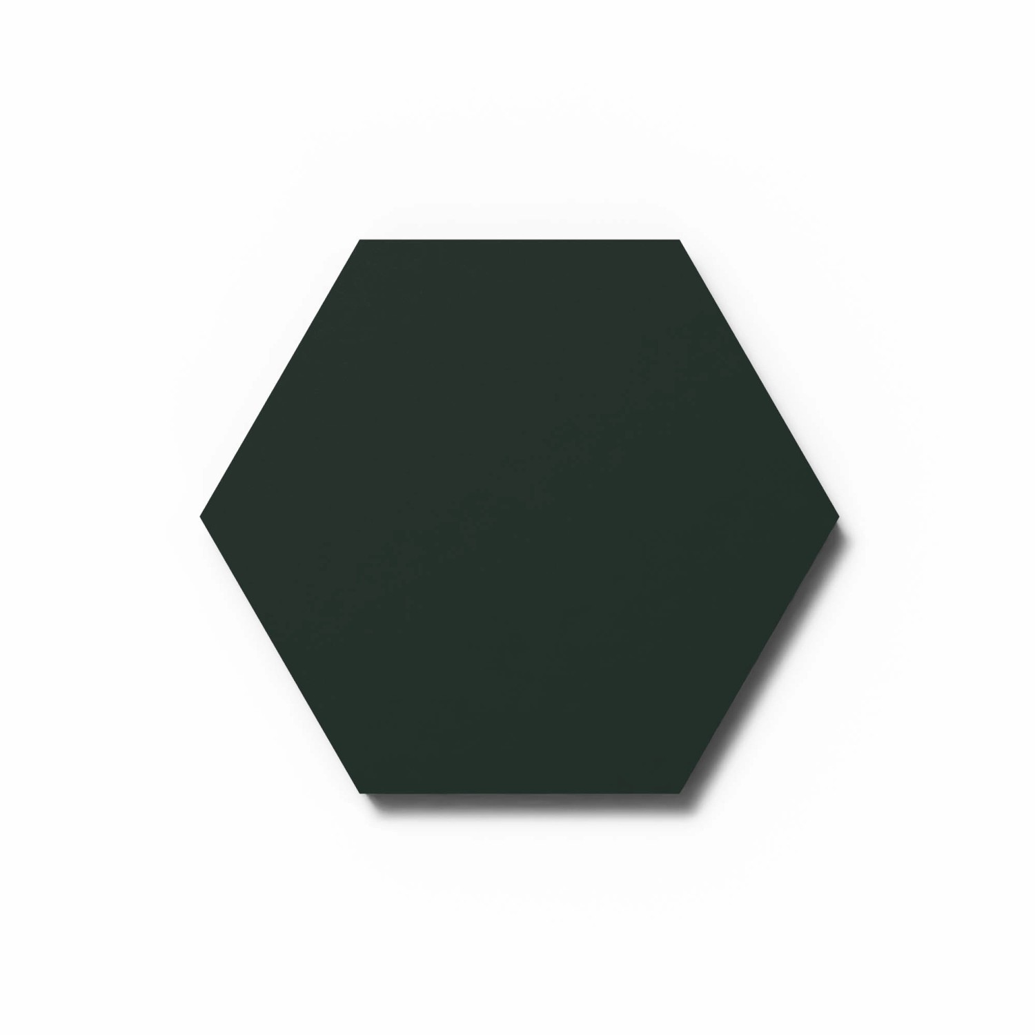 Designpaneel Hexagon Lino Conifer Clear MDF Schwarz 25 cm x 25 cm 3 Stück