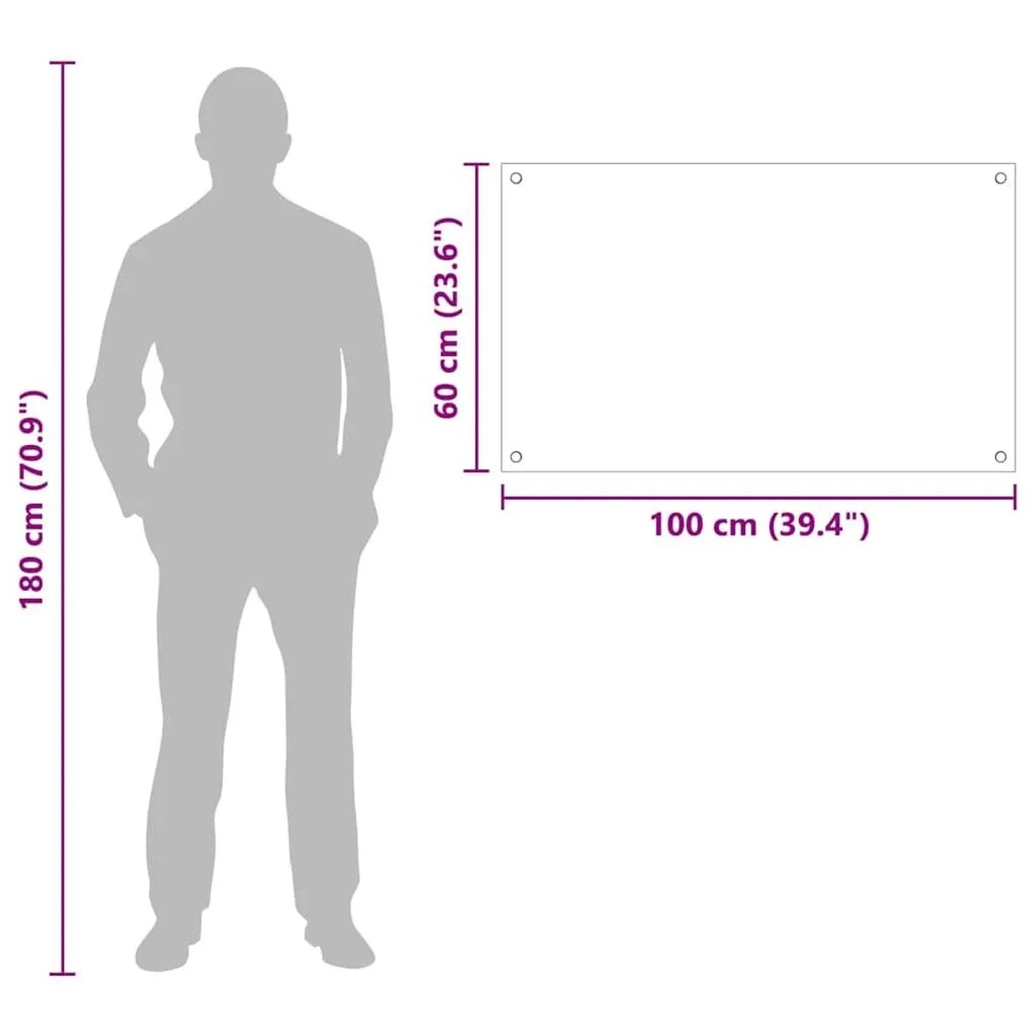 vidaXL Küchenrückwand Schwarz 100 x 60 cm Gehärtetes Glas 42018043_10