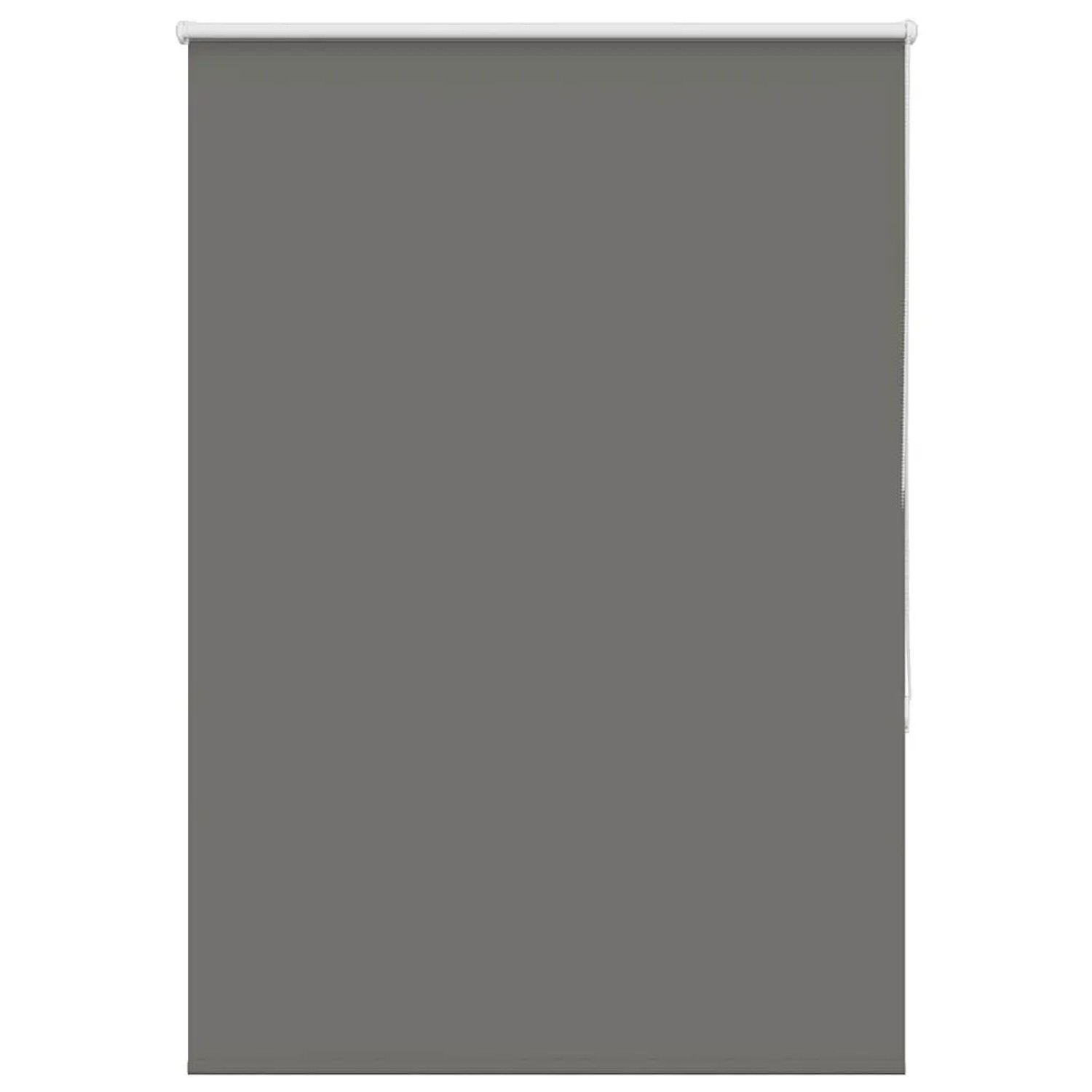 vidaXL Verdunkelungsrollo Grau 100x175cm Stoffbreite 95,7 cm Polyester 4011154