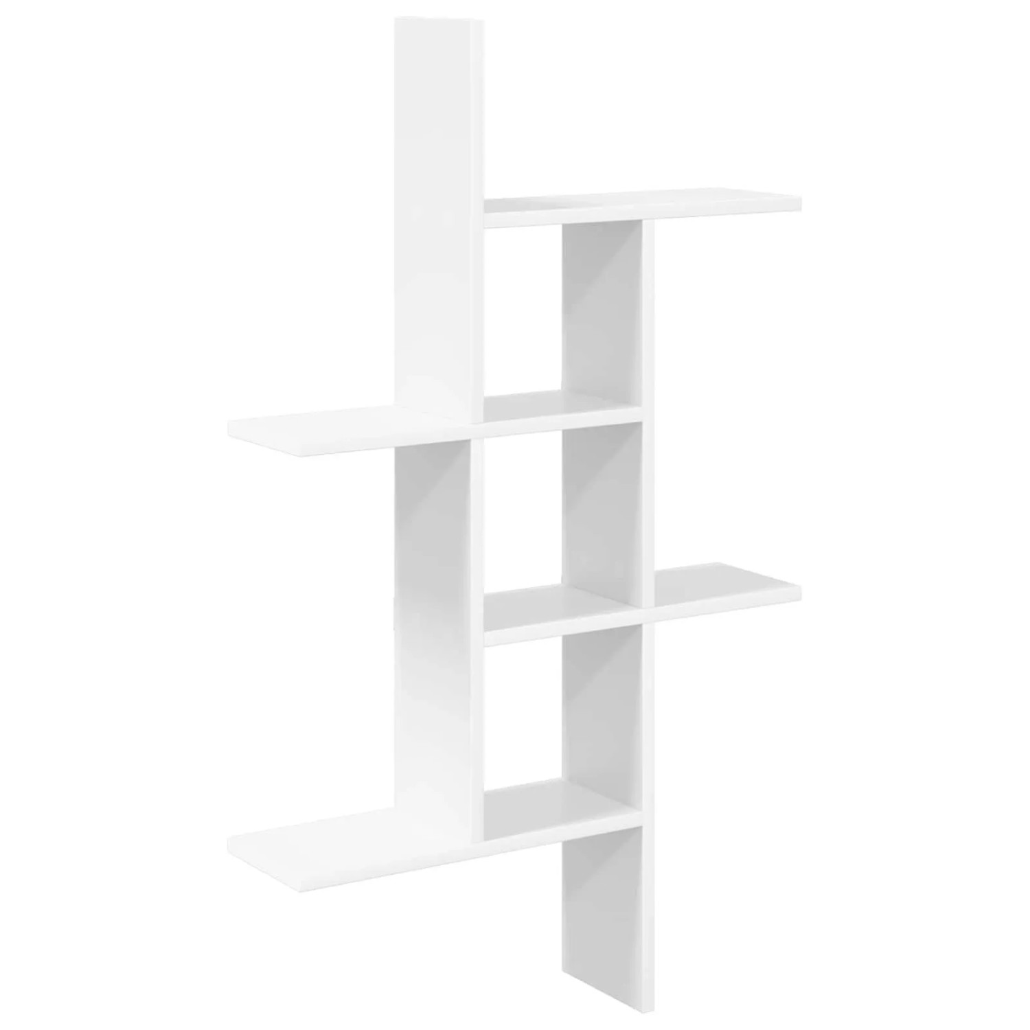 vidaXL Wandregal Weiß 61 x 15 x 102 cm Holzwerkstoff 8012188