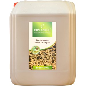 Kanister Biplantol Boden Aktiv 10 l: Bodenverbesserer für optimalen Boden und Kompost.
