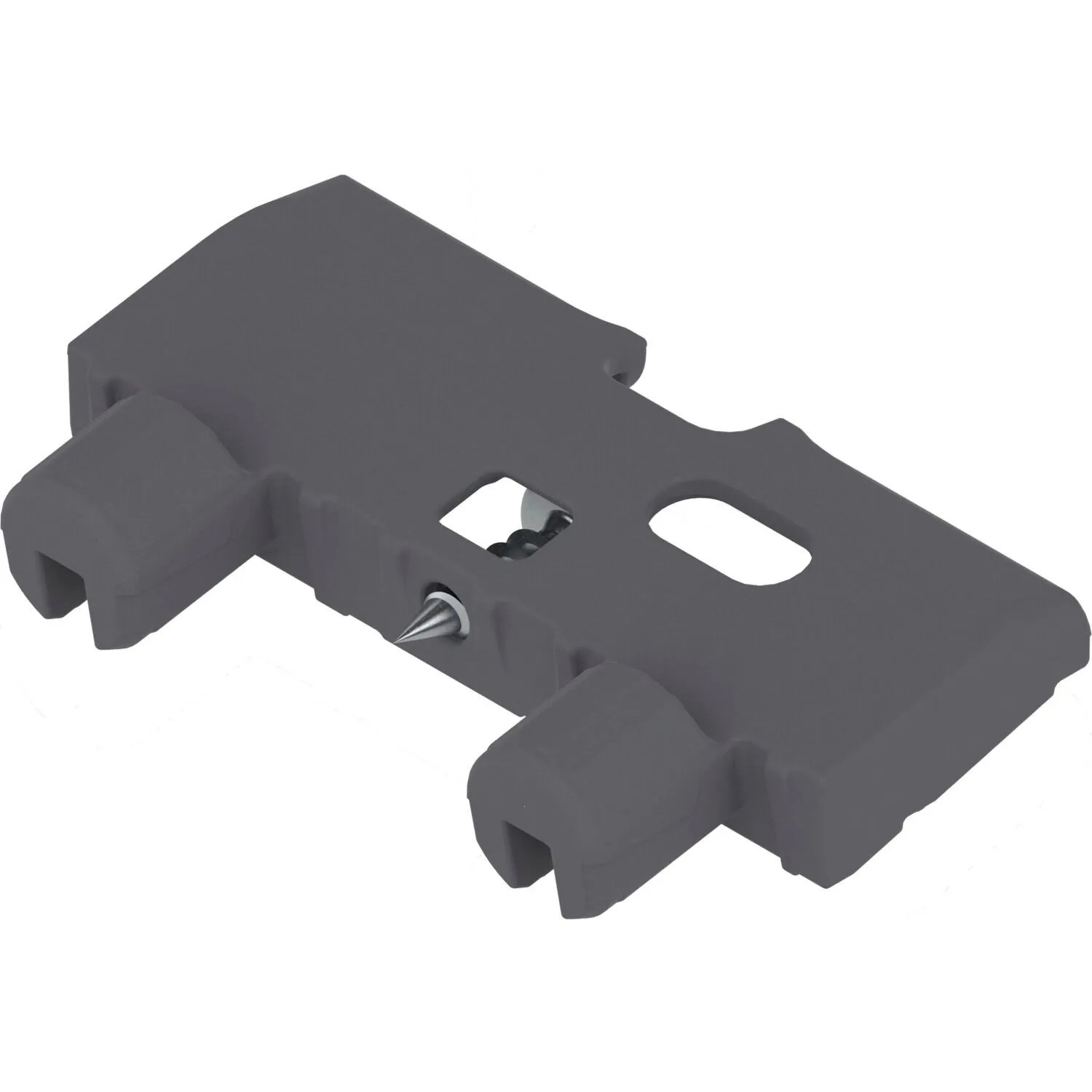 Blum Bodenabstützwinkel für Tandembox Kunststoff Staubgrau Ral 7037