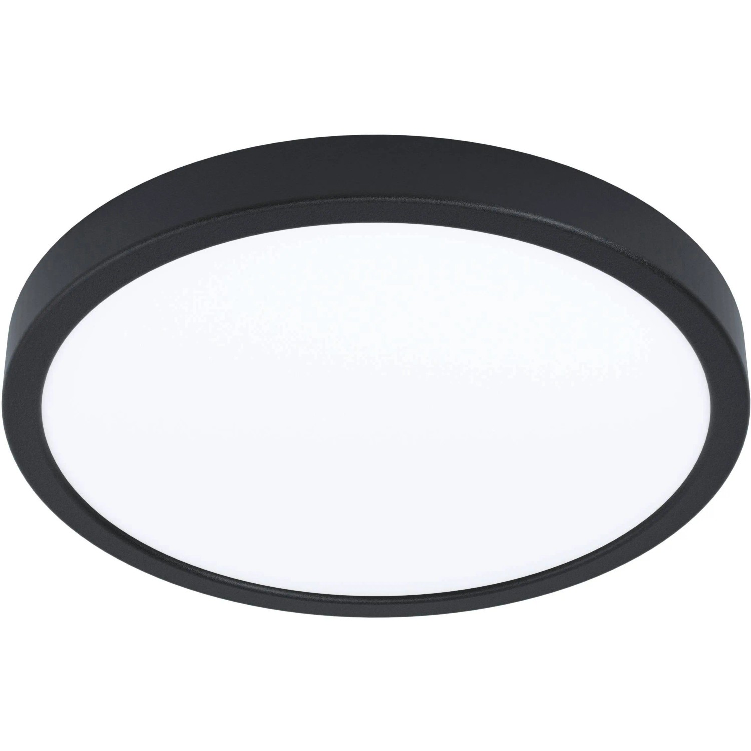 Moderne LED Deckenleuchte Fueva 5 von Eglo, schwarz-weiß, 20,5W für Wohnräume.