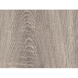 Nahaufnahme: Sockelleiste in Eicheoptik, 40x20 mm, Länge 2600 mm. Holzstruktur gut erkennbar.