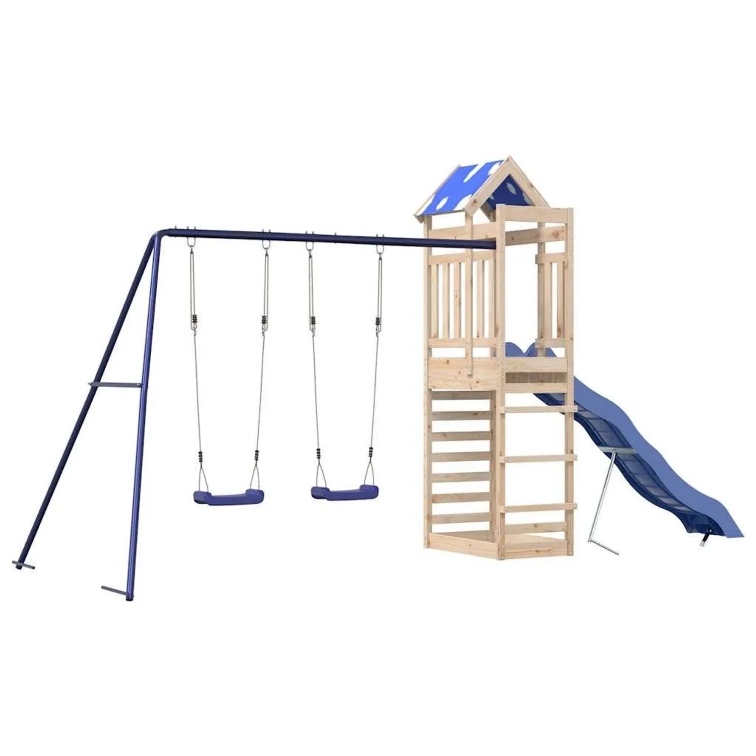 vidaXL Spielturm Massivholz Kiefer 3279166
