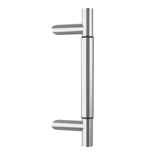 Basi Stoßgriff Variabel SG-V 200, Edelstahl, Länge 300-400 mm für Haustüren.
