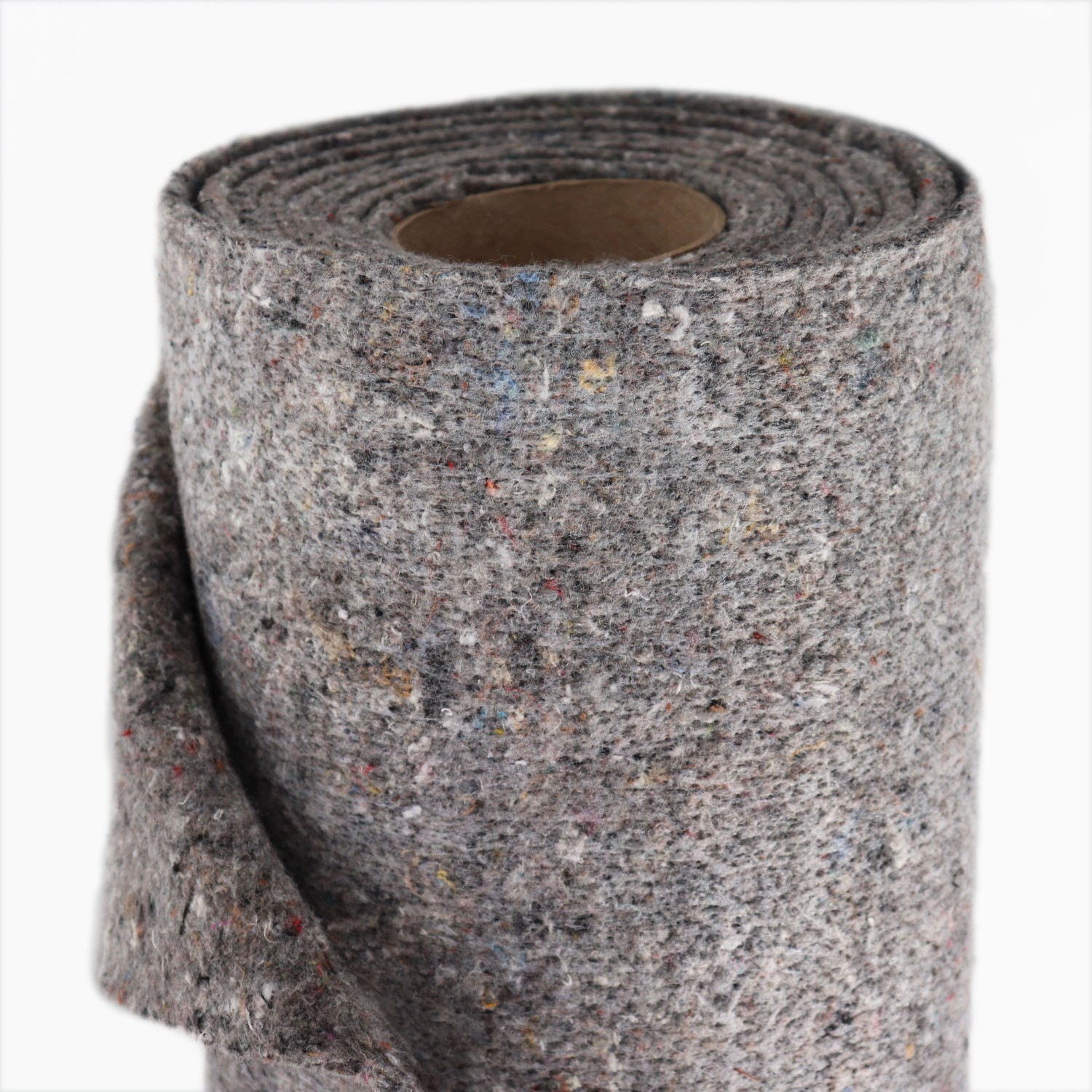 Graues Aquagart Teichvlies 1000g, gerollt, zum Schutz der Teichfolie im Teichbau.